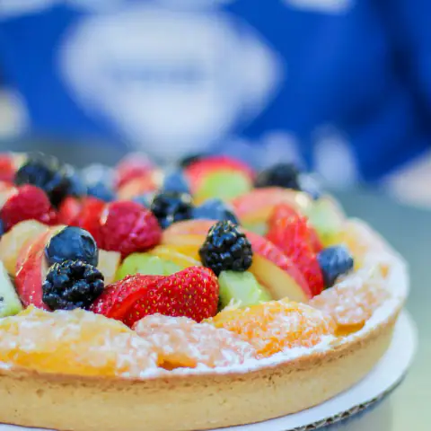 Taze meyveli tart